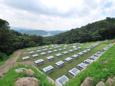 광릉추모공원 풍경